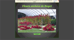 Desktop Screenshot of fleursecheedebayet.com